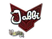 Sticker | jabbi (Glitter) | Paris 2023 image