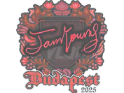 Sticker | JamYoung | Budapest 2025 image