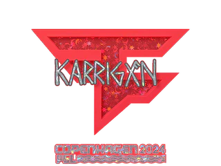 Sticker | karrigan (Glitter) | Copenhagen 2024