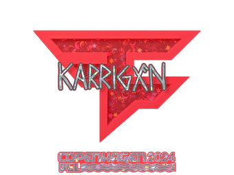 Sticker | karrigan (Glitter) | Copenhagen 2024 image