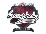 Sticker | somebody (Foil) | Berlin 2019 image