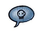 Sealed Graffiti | Death Sentence (Monarch Blue) image