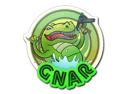 Sticker | Green Gnar image