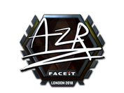 Sticker | AZR (Foil) | London 2018 image