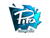 Sticker | pita (Foil) | Cologne 2016 image