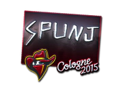 Sticker | SPUNJ (Foil) | Cologne 2015 image