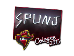 Sticker | SPUNJ (Foil) | Cologne 2015 image
