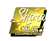 Sticker | Shara (Gold) | MLG Columbus 2016 image