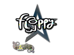 Sticker | floppy (Glitter) | Paris 2023 image