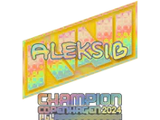 Sticker | Aleksib (Holo, Champion) | Copenhagen 2024 image
