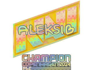 Sticker | Aleksib (Holo, Champion) | Copenhagen 2024