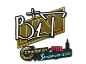 Sticker | b1t | Stockholm 2021 image