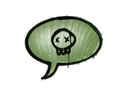 Sealed Graffiti | Death Sentence (Battle Green) image