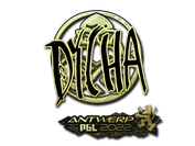 Sticker | dycha (Gold) | Antwerp 2022 image