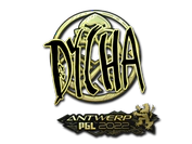 Sticker | dycha (Gold) | Antwerp 2022 image