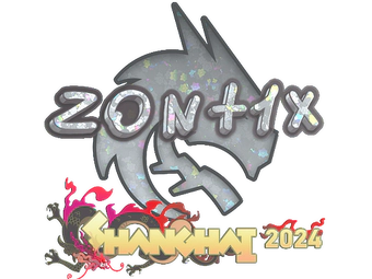 Sticker | zont1x (Glitter) | Shanghai 2024 image