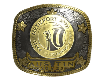 Sticker | Metizport (Gold) | Austin 2025 image
