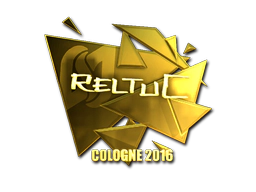 Sticker | reltuC (Gold) | Cologne 2016 image