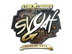 Sticker | svyat (Gold) | Berlin 2019 image