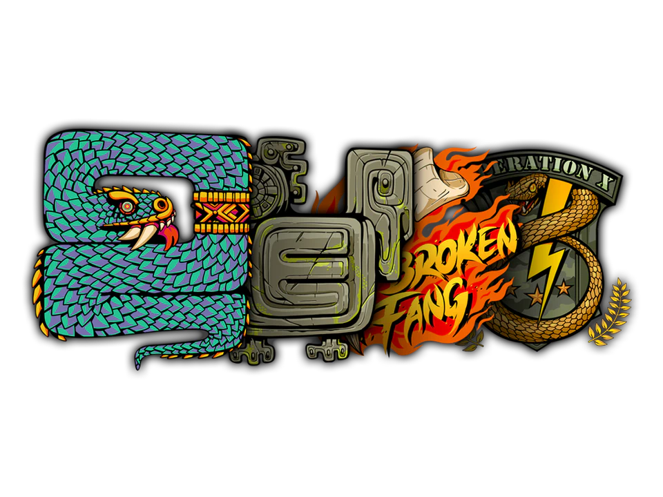 Broken Fang Sticker Collection