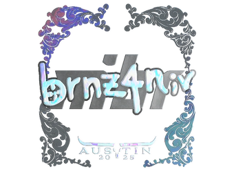 Sticker | brnz4n (Holo) | Austin 2025 image