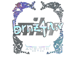 Sticker | brnz4n (Holo) | Austin 2025