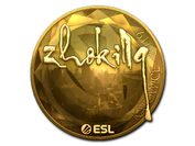 Sticker | zhokiNg (Gold) | Katowice 2019 image
