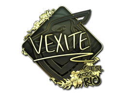 Sticker | vexite (Gold) | Rio 2022 image
