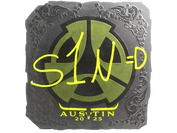 Sticker | s1n (Foil) | Austin 2025 image