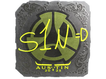 Sticker | s1n (Foil) | Austin 2025 image