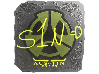 Sticker | s1n (Foil) | Austin 2025 image