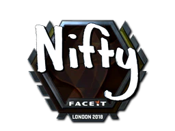 Sticker | Nifty (Foil) | London 2018 image