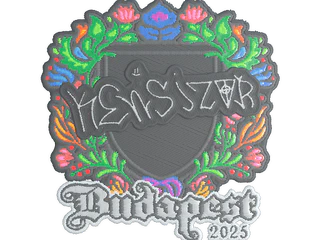 Sticker | kensizor (Embroidered) | Budapest 2025