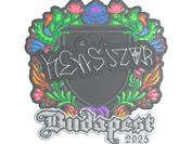 Sticker | kensizor (Embroidered) | Budapest 2025 image