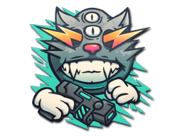 Sticker | Zap Cat image