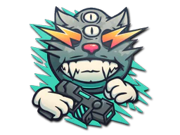 Sticker | Zap Cat image
