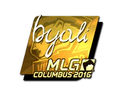 Sticker | byali (Gold) | MLG Columbus 2016 image