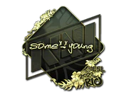 Sticker | sdy (Gold) | Rio 2022 image