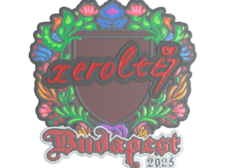 Sticker | xerolte (Embroidered) | Budapest 2025