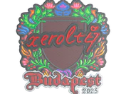 Sticker | xerolte (Embroidered) | Budapest 2025 image