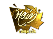 Sticker | rain (Gold) | Cologne 2016 image