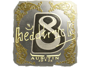 Sticker | headtr1ck (Gold) | Austin 2025