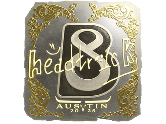 Sticker | headtr1ck (Gold) | Austin 2025 image