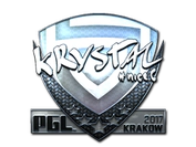 Sticker | kRYSTAL (Foil) | Krakow 2017 image