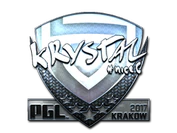 Sticker | kRYSTAL (Foil) | Krakow 2017 image