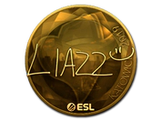 Sticker | Liazz (Gold) | Katowice 2019 image