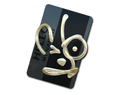 Sticker | Hello AUG (Gold) image