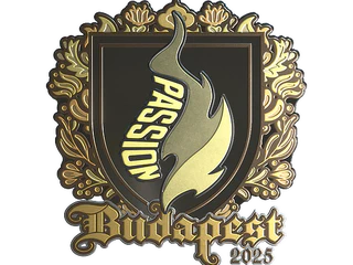 Sticker | Passion UA (Gold) | Budapest 2025