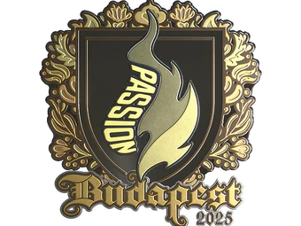 Sticker | Passion UA (Gold) | Budapest 2025 image