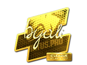 Sticker | byali (Gold) | Atlanta 2017 image